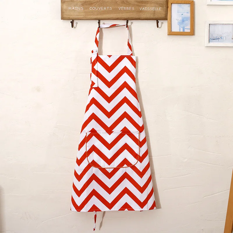

Fashion simple stripe apron kitchen home baking shop Bib