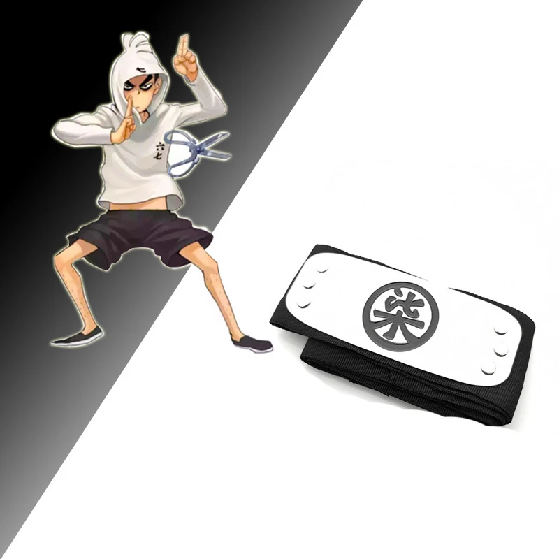 Повязка на голову с рисунком из аниме борото светящийся бандаж для косплея