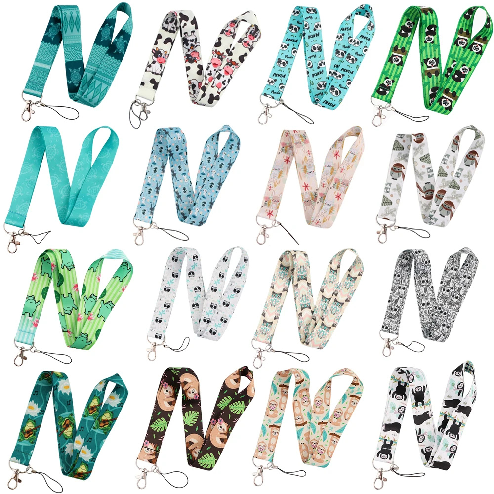 Брелок LB2169 в виде морской черепахи милое животное Ленивец панда шнурок брелок