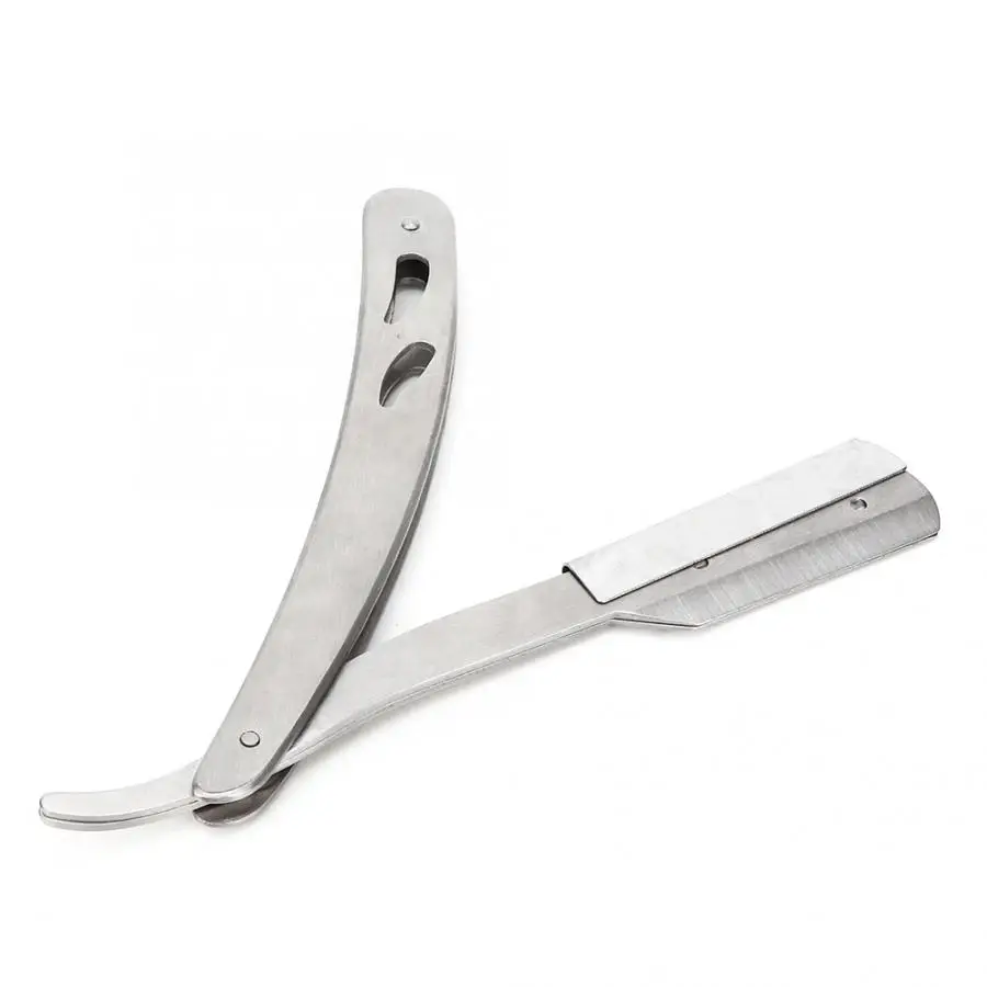 Складная ручная бритва с лезвиями для бороды классический инструмент стрижки