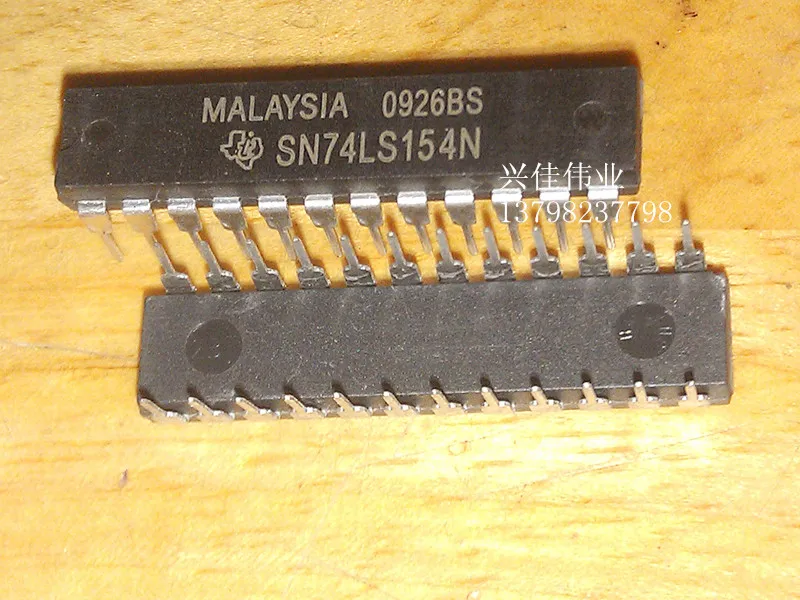 10 шт. линия SN74LS154N HD74LS154P 74LS154 DIP-24 узкокорпусная неширокая посылка