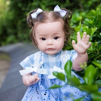 hoomai 24 suesue reborn baby doll princess girl soft touch girl doll baby reborn toys cosplay rabbit toddler birthday gifts