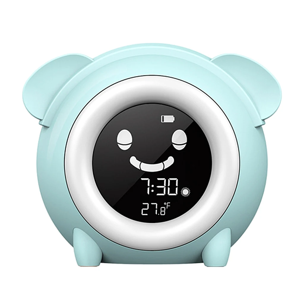 

Kids Clock Sleep Trainer Digital Alarm Clock Indoor Temperature Nap Timer