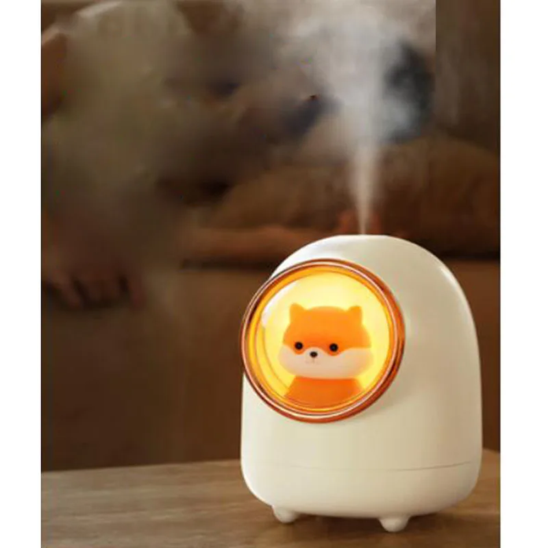 

Air Humidifier 300ML Cute Rabbit Ultra-Silent USB Aroma Essential room Car LED Night Lamp Air Purifier Mist Maker Air Fresher