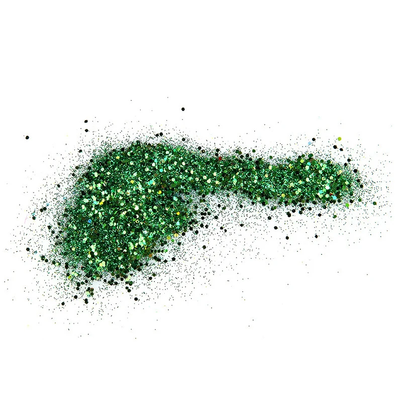 12 смешанных цветов случайные Блестящие Блестки для ногтей Советы Дизайн