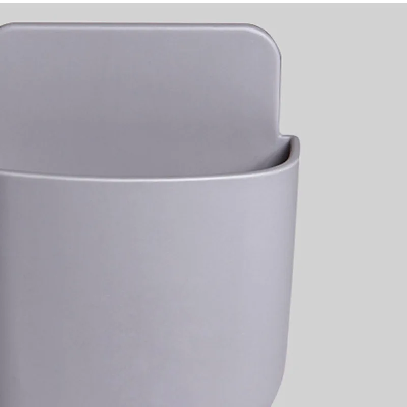 

Free Punch Storage Box Remote Control Air Conditioning Storage Box Mobile Phone Plug Bracket Wall Mount Household Organizer