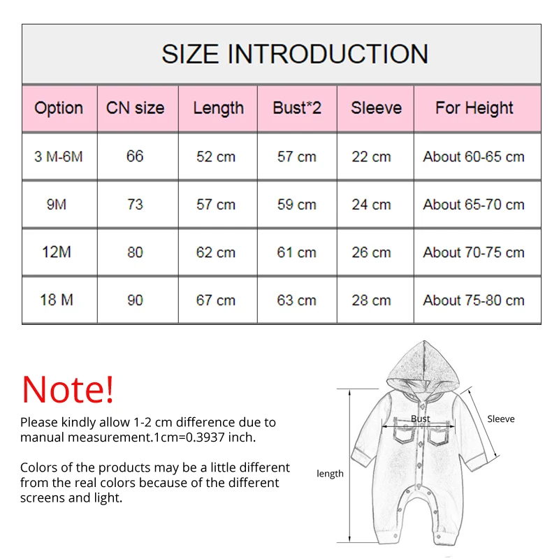 IYEAL Newborn Baby Boy Hooded Romper Cotton Long Sleeve Denim Blue Black Jumpsuit With Pockets Children Toddler Outfits 3-18M |