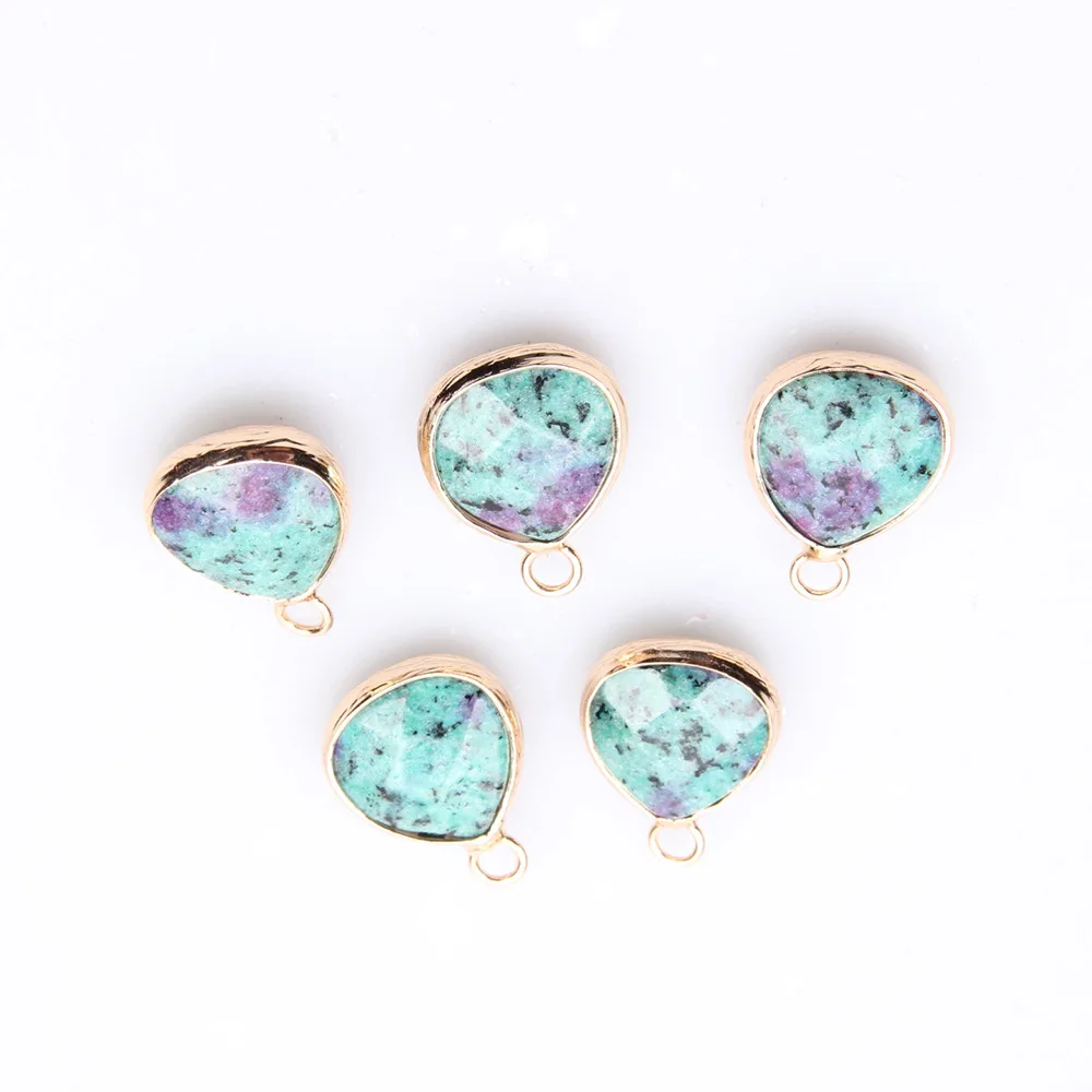 Натуральный камень модная Хрустальная подвеска полудрагоценный кулон в форме