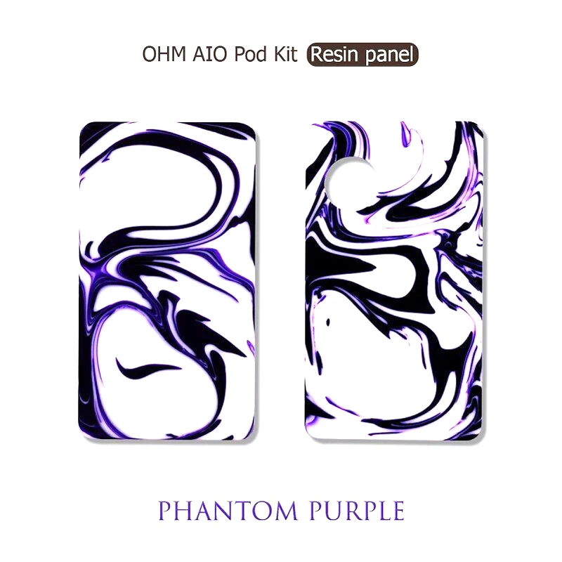 Набор для вейпа Ohmaio Pod многоцветная двойная полимерная панель испарителя Ohm aio с