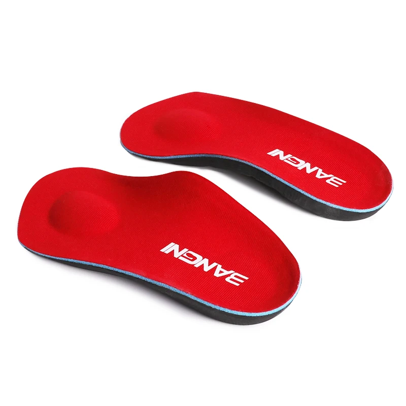 

3ANGNI Half Arch Support Flat Feet insoles Orthotic Inserts Orthopedic Shoes Insoles Heel Pain Plantar Fasciitis Men Woman New