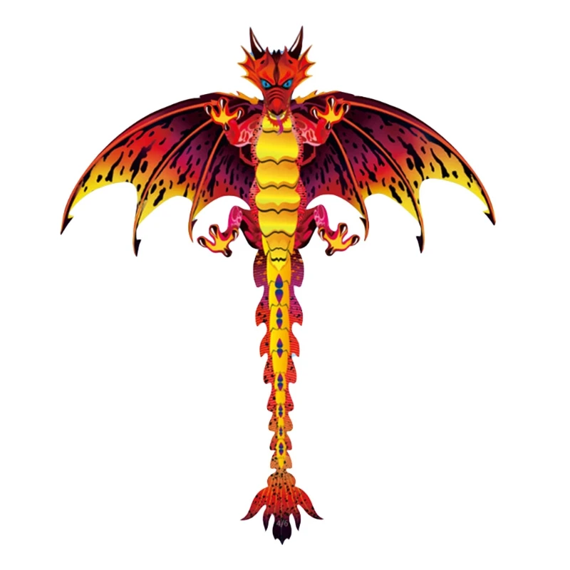 

Spring Pterosaur Kite Wind Kite Product Wind Spinner Interactive Outdoor Beach Sports Toy for Toddlers 3D Dinosaur Kite DXAD