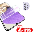 Для a32 5g стекла для Samsung Galaxy a32 1-2 шт гидрогель пленка среднего класса против царапин камера защитная пленка для a52 a42 a12 a02s a02