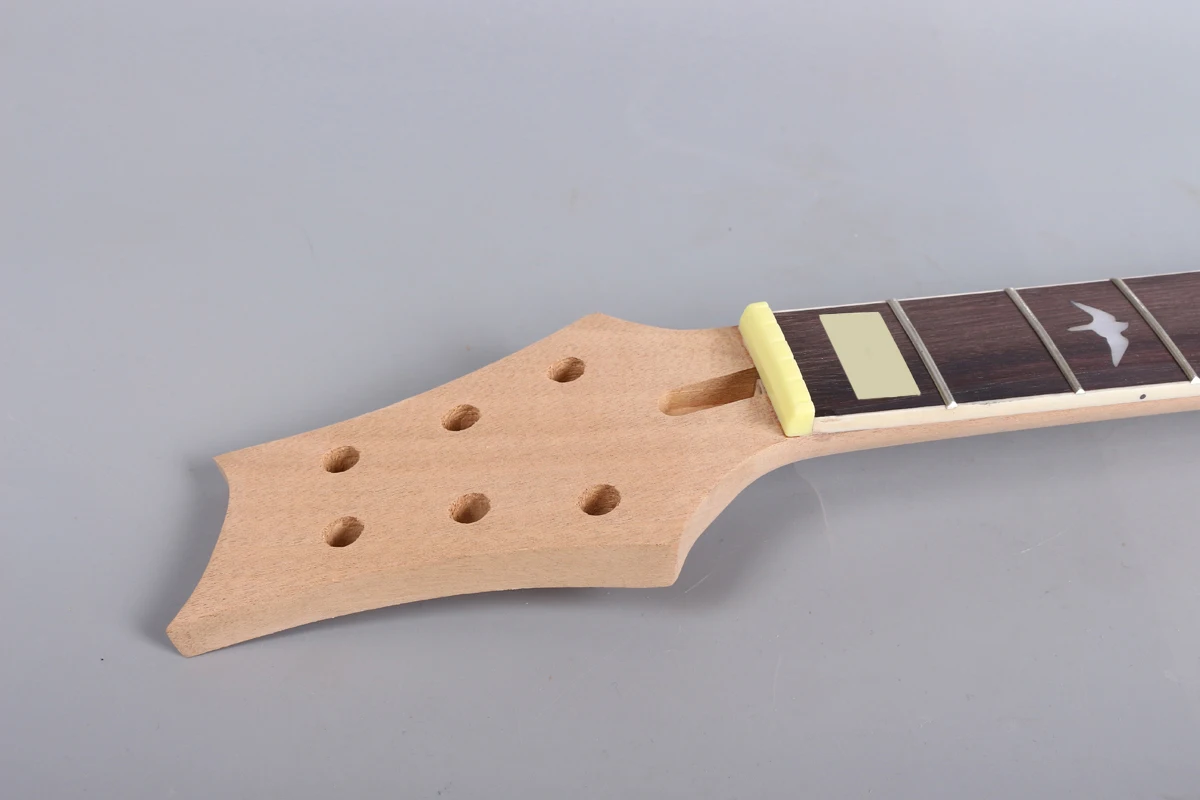 

Electric Guitar Neck 22 fret 25.5 inch rosewood Fretboard Mahogany fine Inlay Set in Guitar parts #P4