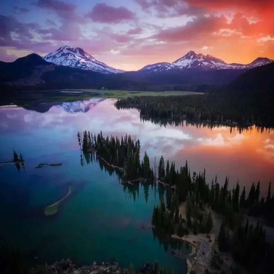 

Алмазная 5D картина Стразы с пейзажем, картина с полными квадратными и круглыми стразами, вышивка крестиком с изображением озера