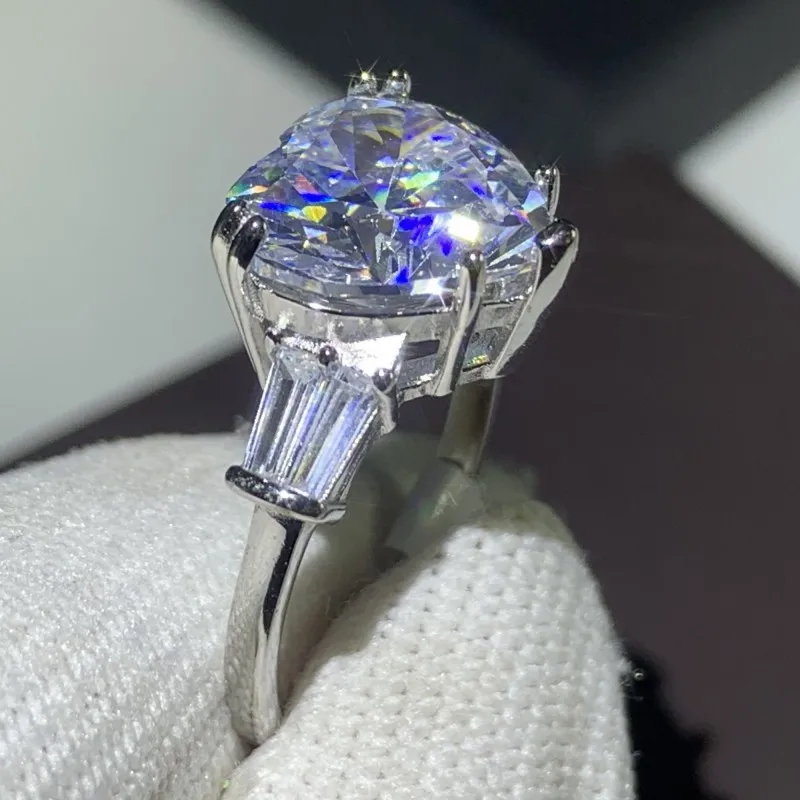 Новинка уникальное роскошное ювелирное изделие изящное 925 пробы серебряное в