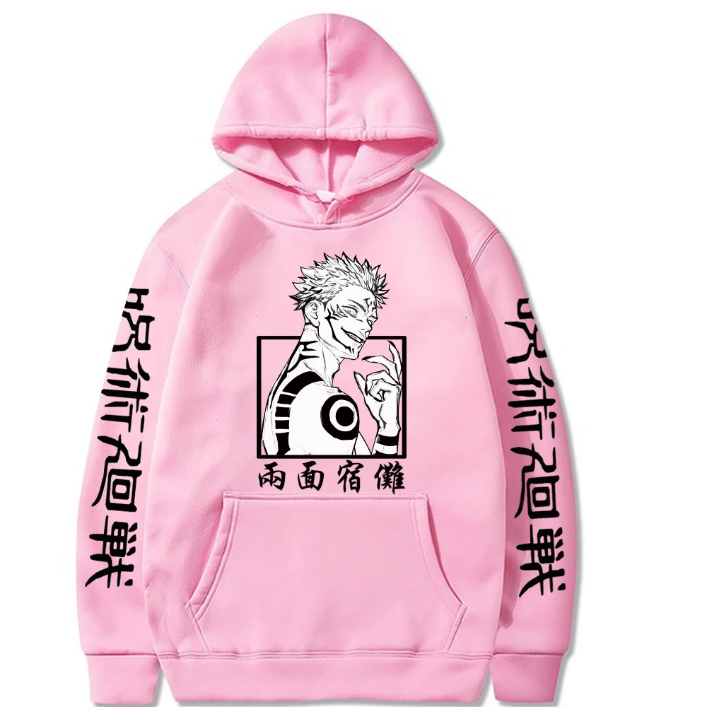 

2021 Jujutsu Kaisen Hot Anime Hoodie Pullover Tops Long Sleeve Print Man