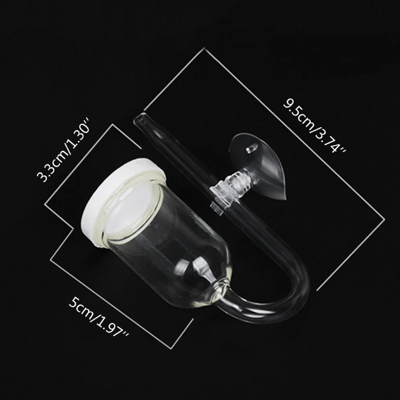

Aquarium Air Bubble Diffuser Fish Tank Oxygen Increaser Atomizer with Suction
