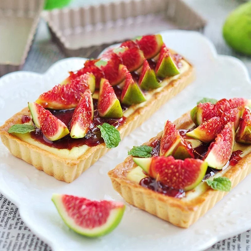 

Cake Pizza Pie Baking Tray Practical Carbon Steel Pizza Pans Non-Stick Bakeware Durable Kitchen Baking Tools