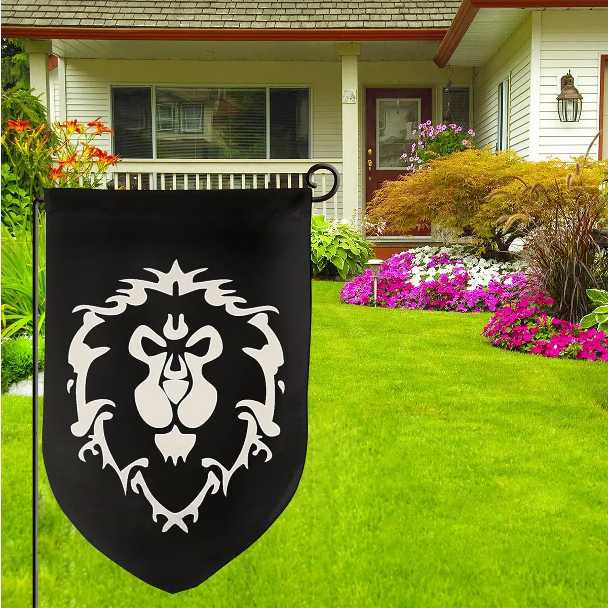 Флаг World Of Warcraft Alliance Horde Garden Flag для помещений и улицы