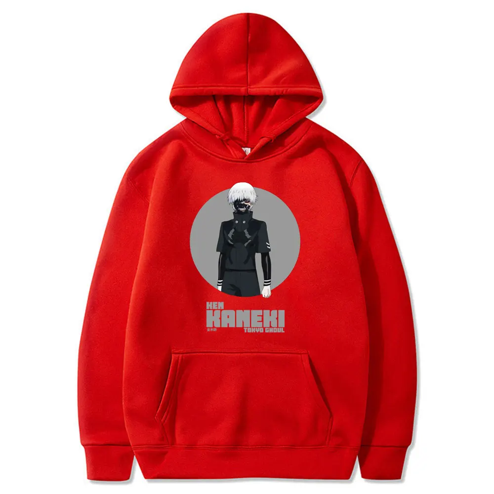 

Tokyo Ghoul Anime Hoodies Unisex Cool Boy Streetwear Warm Loose Casual Hip Hop Harajuku Student Basic Fashion Hooded Sweatshirt