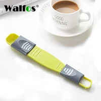 walfos measure cup double end eight stalls adjustable scale measuring spoons metering spoon baking tool kitchen accessories