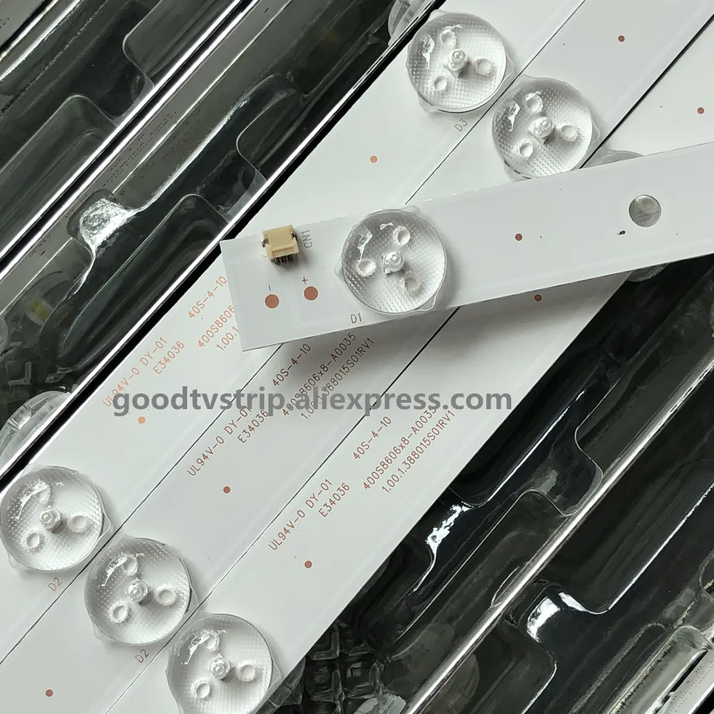 Новинка 100 шт./лот 5 светодиодов 389 мм Светодиодная лента для подсветки Phi lco PH40R86DSGW