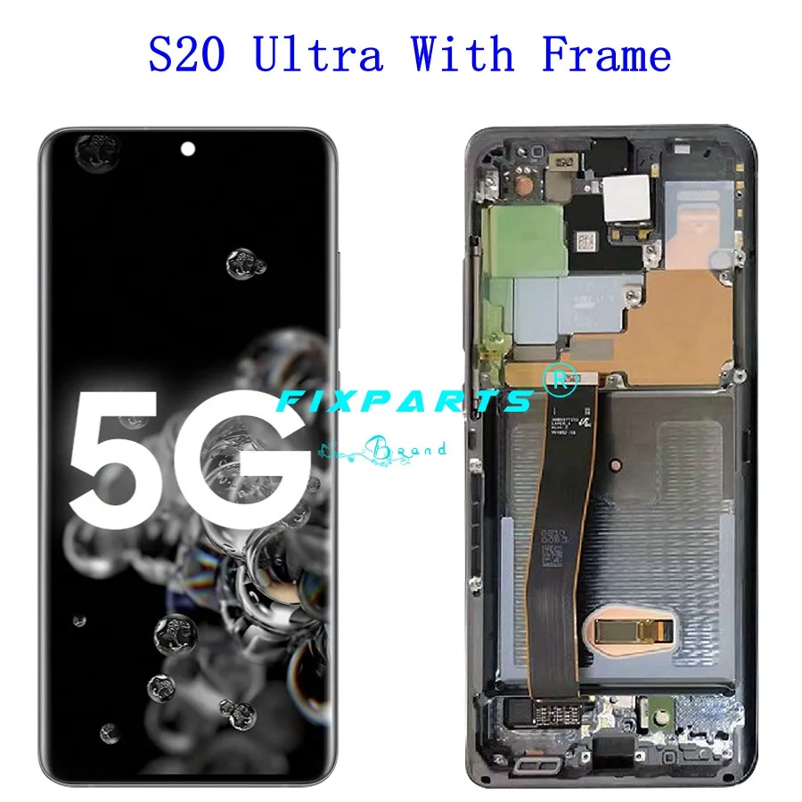 Для SAMSUNG GALAXY S10 G973 S20 G980 Plus G975 G985 Ultra G988 Note 10 N970 ЖК дисплей сенсорный экран с