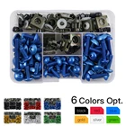 Набор крепежных зажимов для Yamaha FZ1 FZ6 FZ8 FZR1000 FZR400 FZR600 FZR600R YZF R1 R6 YZF600R TZ250 FJ1200, 177 шт.