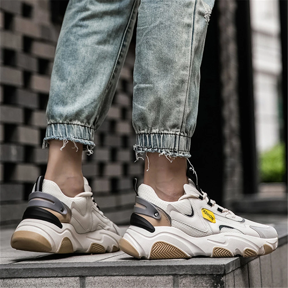

2020 Fall Men Shoes Breathable Comfortable Hard Wearing Fashion Sneakers For Men Outdoor Damping Non slip Casual Shoes Man New