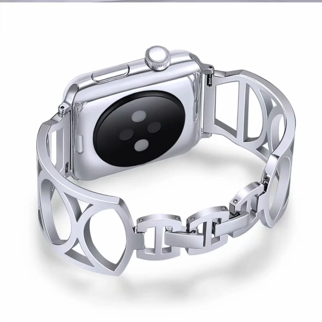 High Quality 38mm 42mm Metal Bracelet Strap for Apple Watch 5 4 44mm 40mm Stainless Steel Watchband iWatch Series 3 2 1 | Наручные часы