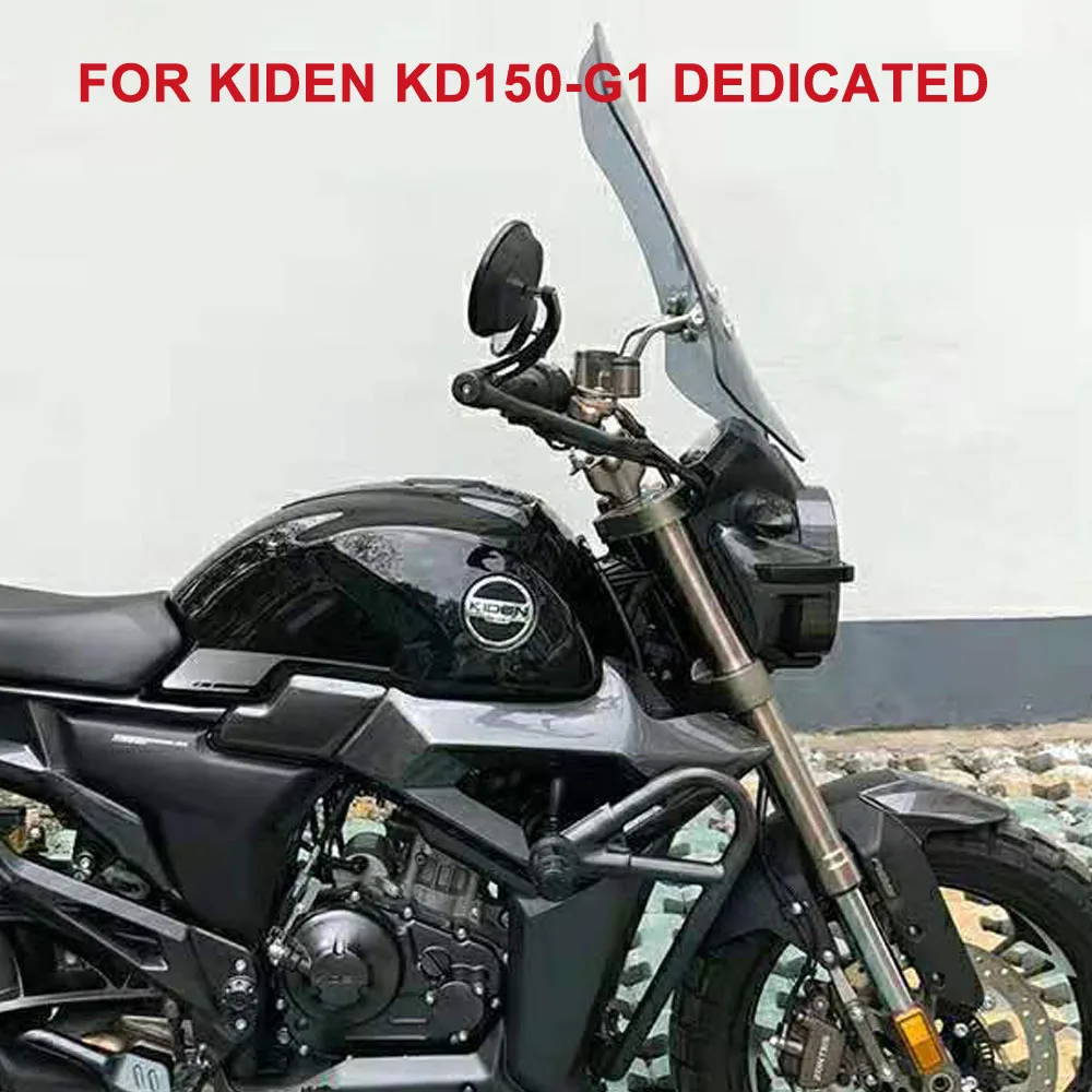 

Fit KIDEN KD 150-G1 Motorcycle Windscreen Windshield Covers Screen Smoke Lens Motorbikes Deflector For KIDEN KD150-G1 150G1