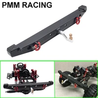 trx4 aluminum rear bumper with tow hitch shackles for 110 rc crawler traxxas trx 4 axial scx10 90046 90047 scx10 ii upgrades