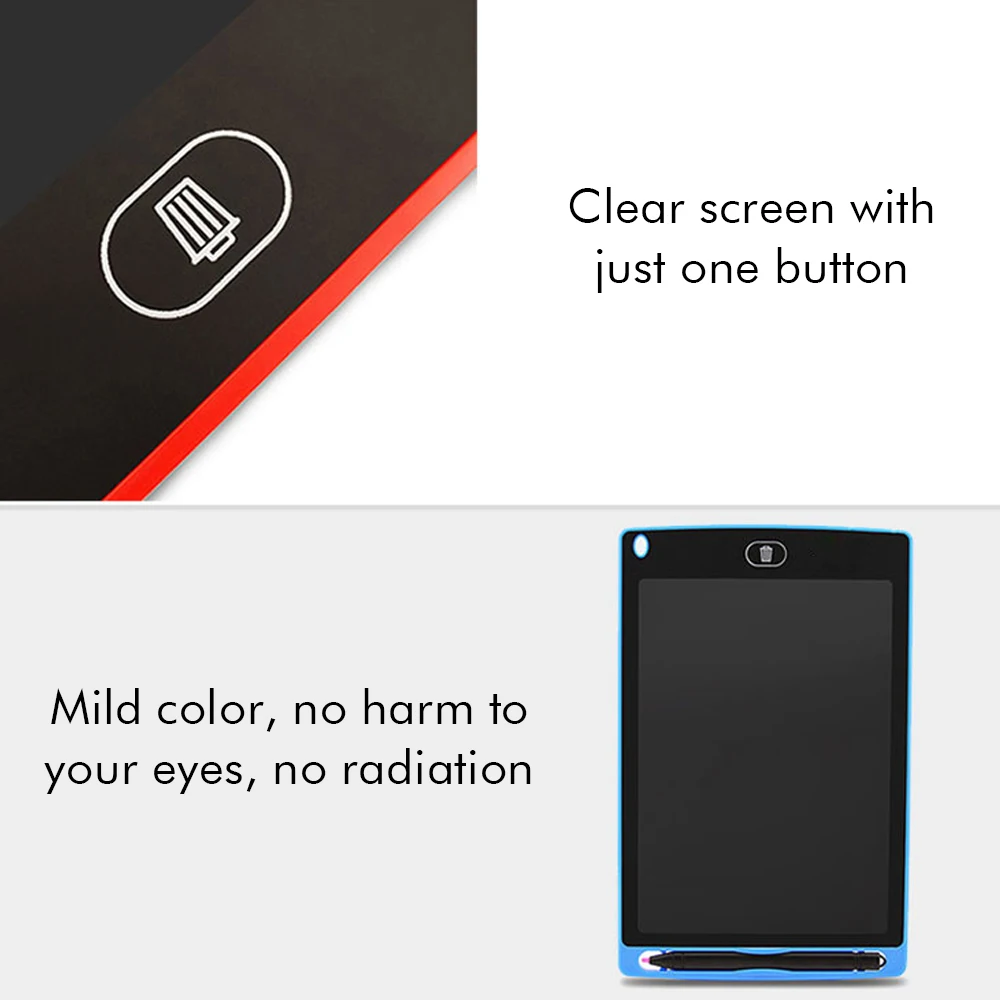 

8.5in LCD Electronic Memo for Elderly and Children Write to Communicate Portable Intelligent Blackboard