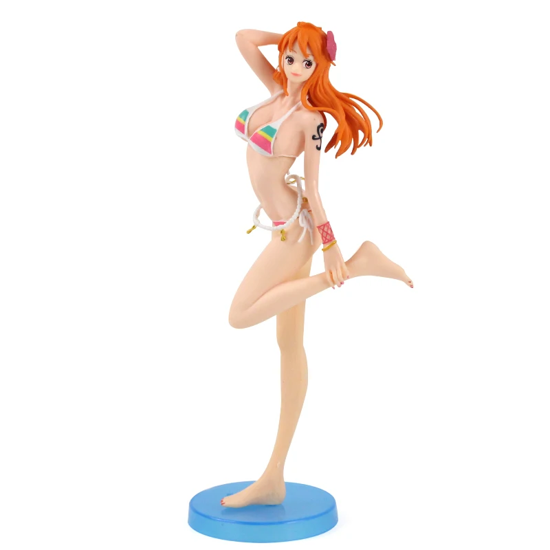 

Anime Portgas Ace Swimsuit nami Monkey D Luffy Charlotte Katakuri PVC Action Figure Collectible Model Toy