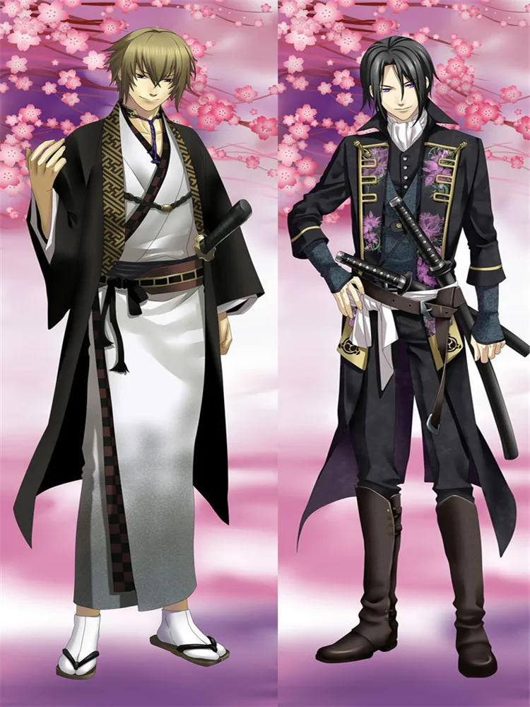 

Аниме Hakuouki Dakimakura привлекательный мальчик Chikage Kazama обнимающая Подушка Чехол Dakimakura Декоративная Подушка Чехол