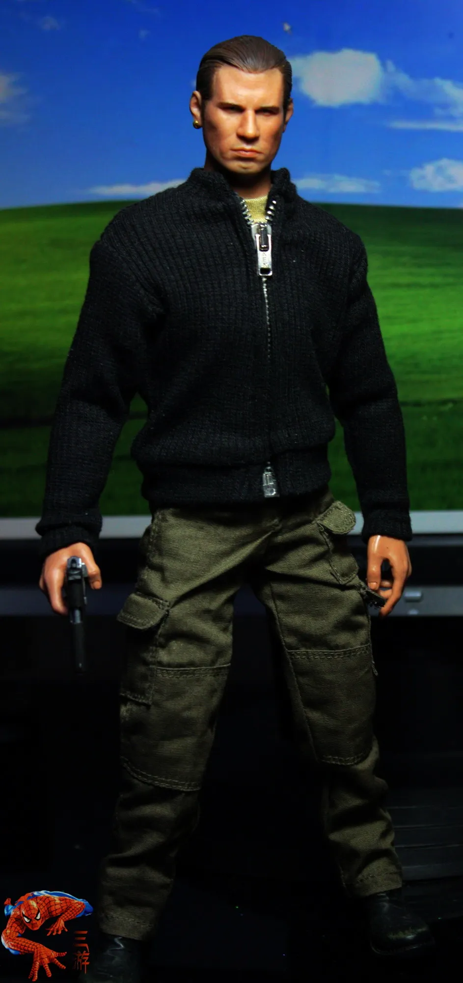Голова [ESTARTEK] Headplay Hp Pulp дно фантастическая 1/6 John Travolta голова для коллекционной
