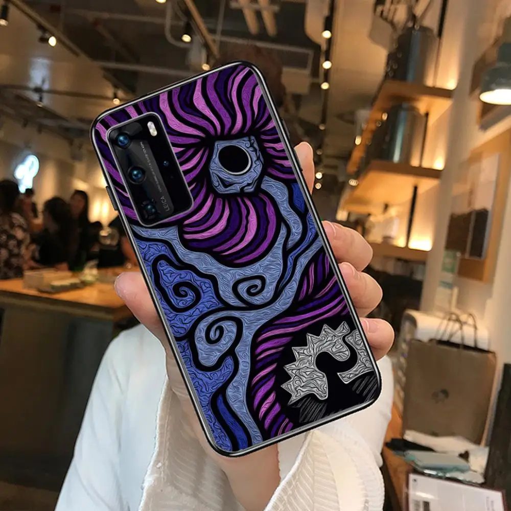 

Popularity Beautiful Phone Case For Huawei P 40 30 20 10 9 8 Lite E Pro Plus Black Etui Coque Painting Hoesjes comic fashion