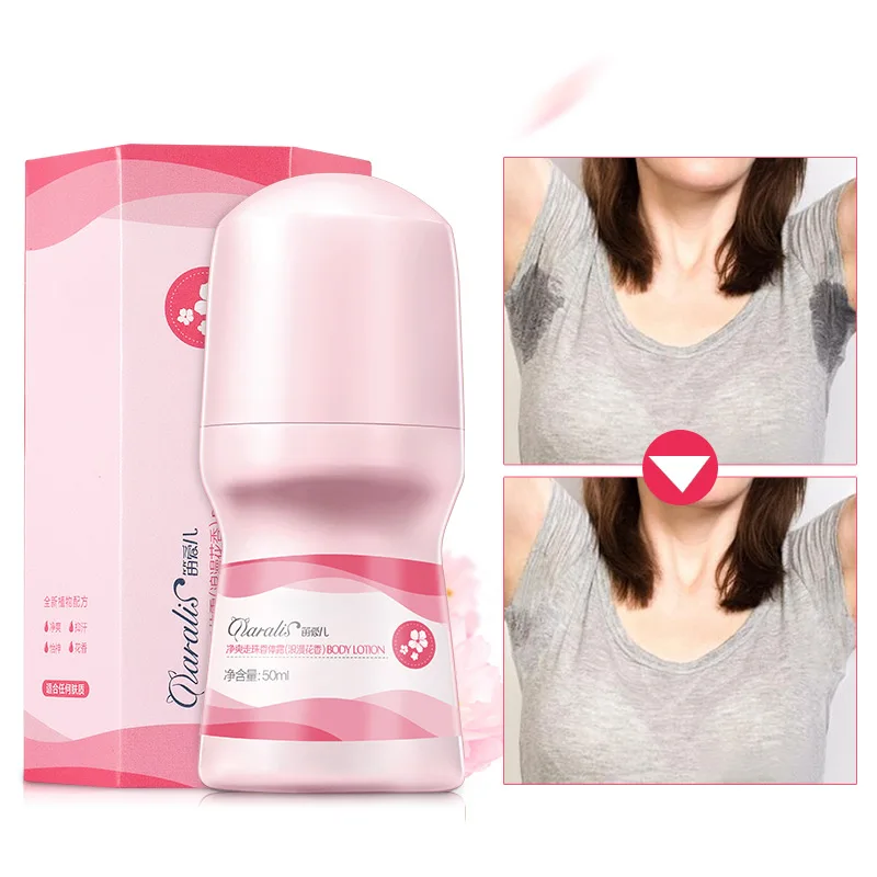 Daralis 50 мл романтичный дезодорант с цветами ролик для удаления запаха подмышек