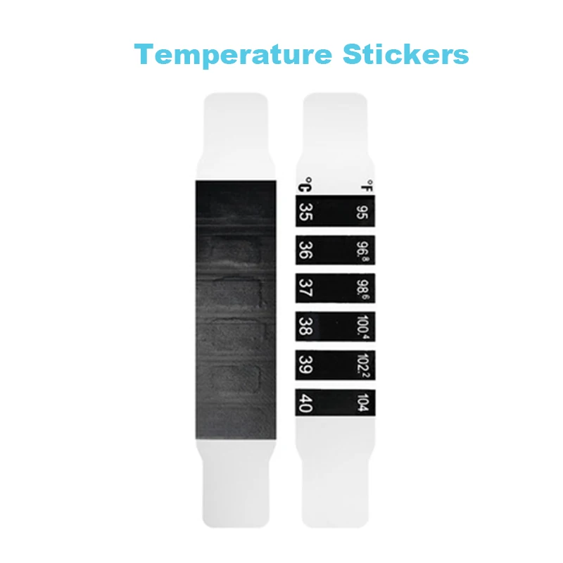 35-40 ℃ Градусов ЖК термохромная детская поп Упаковка гибкая температура лба тела