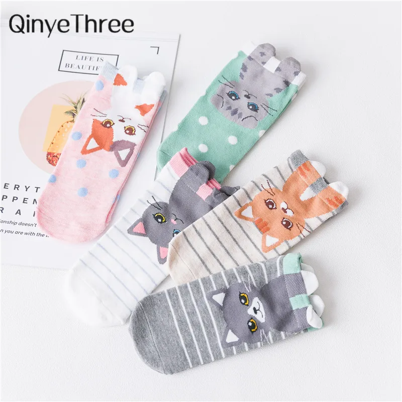 Носки до щиколотки с 3D когтями для девочек|Носки| |