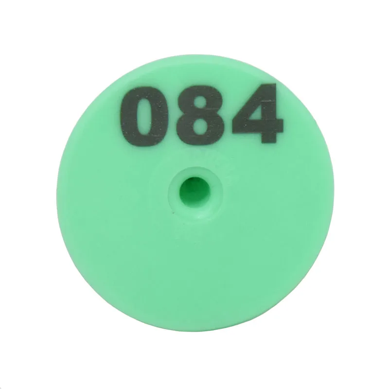 

Anti-shedding With The Word Round Swine And Sheep Ear Label Brand Veterinary Sheep Sows Ear Tag Sheep Ear Signage 100 pcs
