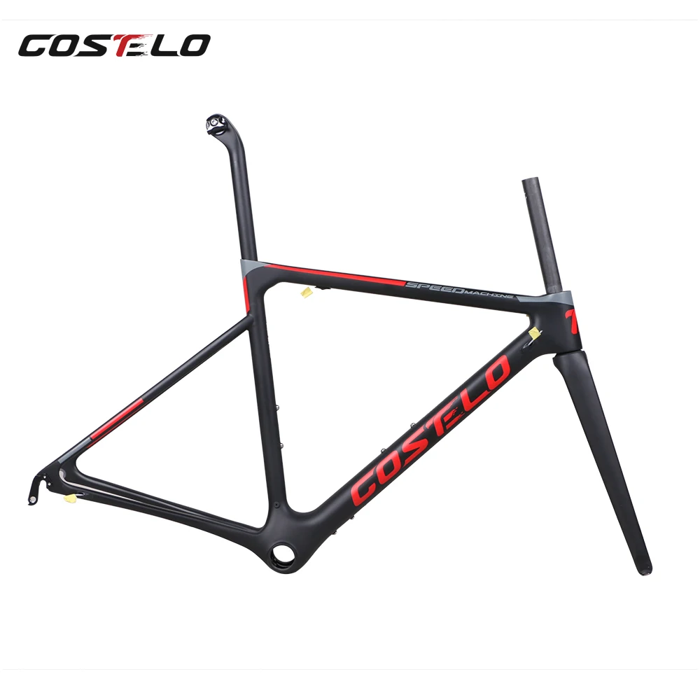 Новинка 2018 Costelo Speedmachine ultralight only 766g углеродное волокно рама для шоссейного