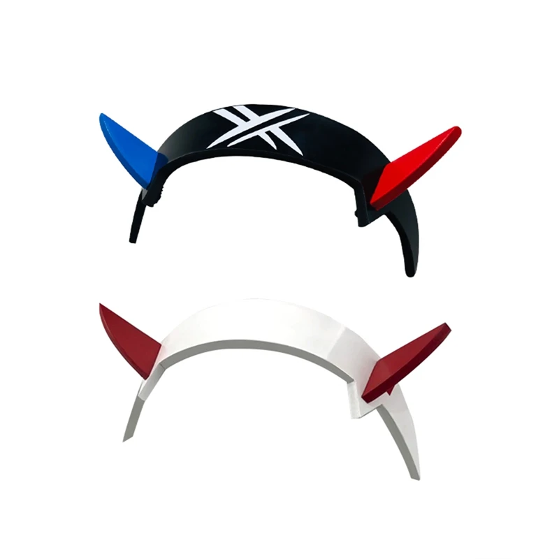 Аниме DARLING в FRANXX ноль Два головной убор лента для волос Косплэй Реквизит повязка