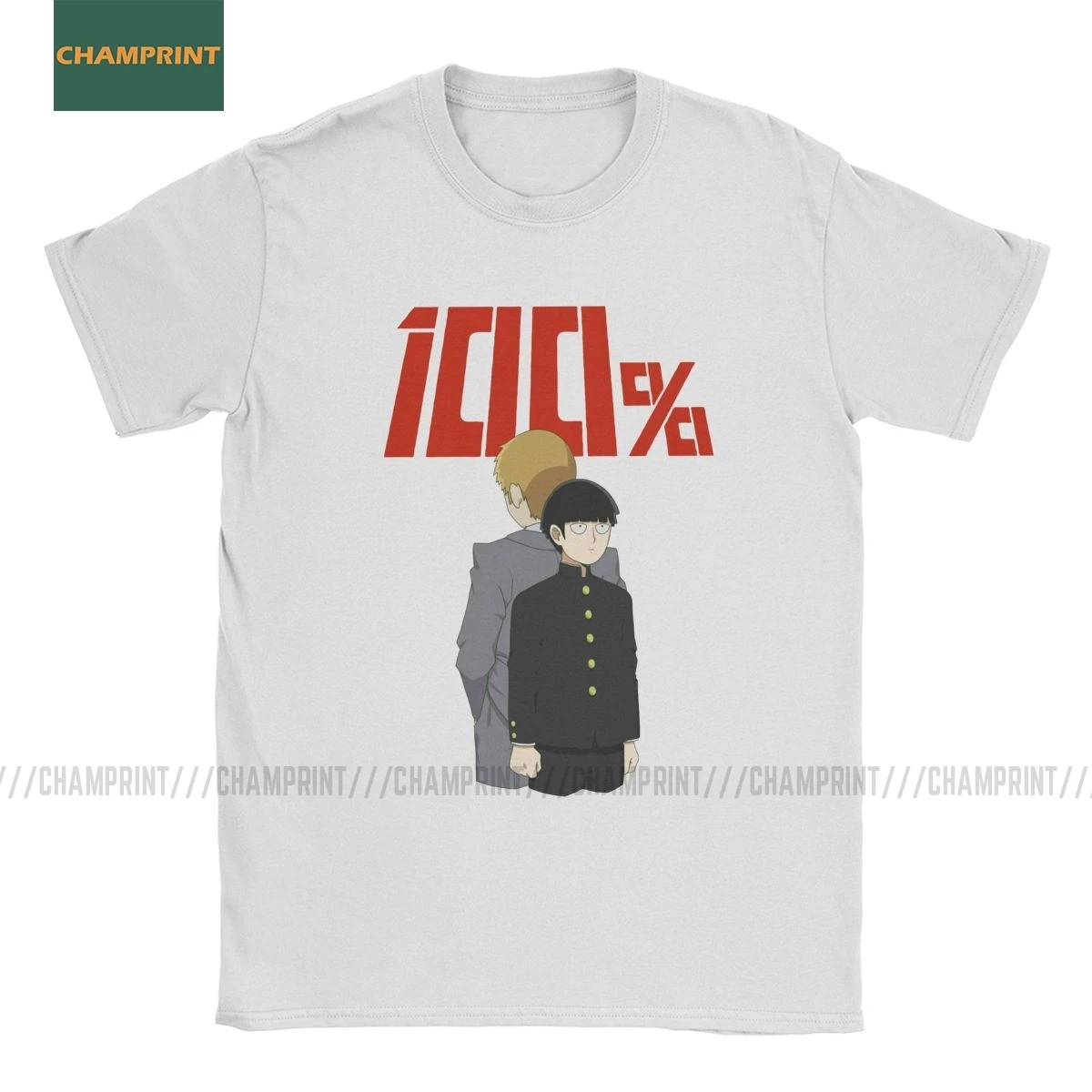 Мужская хлопковая футболка Mob Psycho 100 Shigeo Kageyama аниме Reigen Arataka MP100 с мангой топы