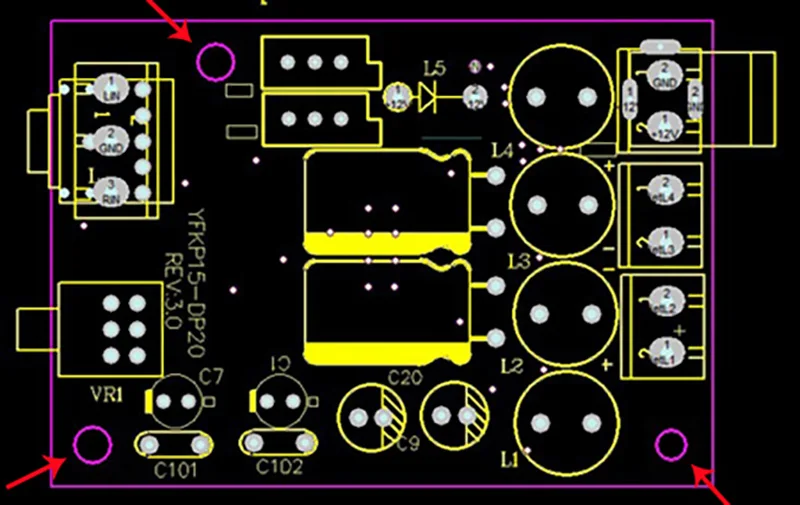 Мини T-Amp Tripath TA2024 2*15 Вт аудио Плата цифрового усилителя AMP DC 12 В | Электроника