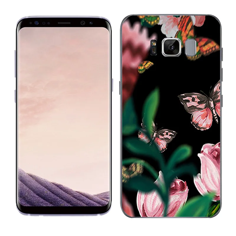 Чехол для телефона Samsung Galaxy S8 G950 G950F G9500 SM-G9500 мягкий силиконовый чехол из ТПУ с
