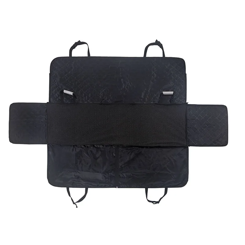 Miglior 1 Pcs Copertura Di Sede Dell'automobile Vista Della Maglia Impermeabile Pet Carrier Car Rear Sedile Posteriore Zerbino Amaca Cuscino Protector Con La Chiusura Lampo E Tasche