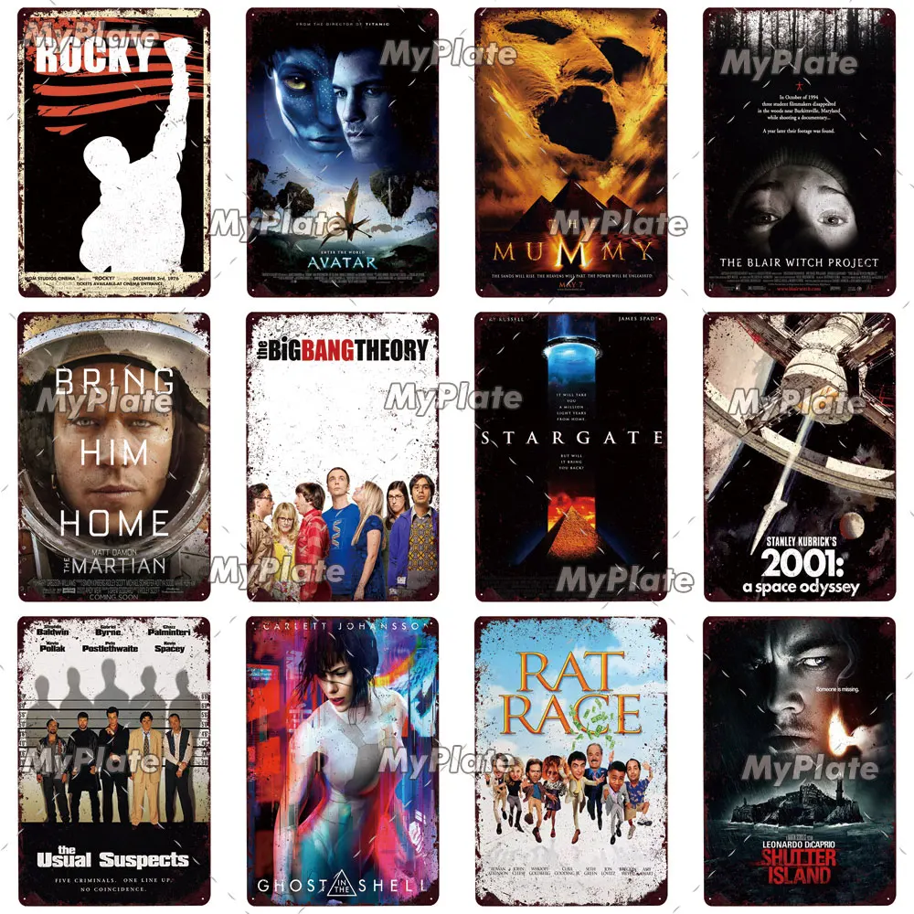 Металлическая вывеска металлическая Оловянная табличка винтажная настенная