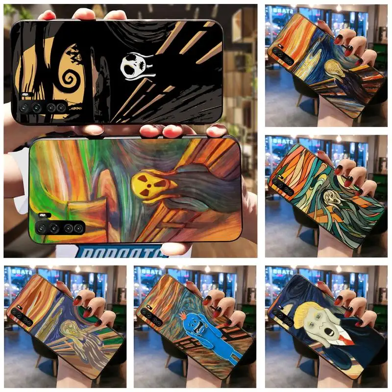 Чехол для телефона Edvard Munch The Scream Huawei Nova 6se 7 7pro 7se honor 7A 8A 7C 9C Play|Бамперы| |
