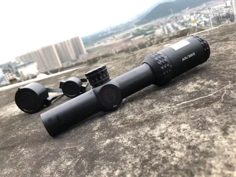 1-4x24 AR оптика Drop Zone-223 сетка тактический прицел с Target Turrets охотничьи прицелы для